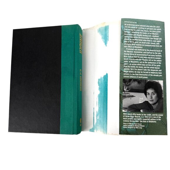 C.J. Cherryh Invader Foreigner 2 First Edition 1st Print 1995 Hardcover Sci-Fi N - Picture 6 of 9